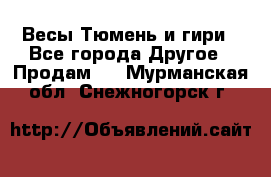 Весы Тюмень и гири - Все города Другое » Продам   . Мурманская обл.,Снежногорск г.